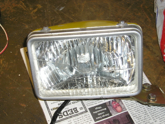 Headlight front
